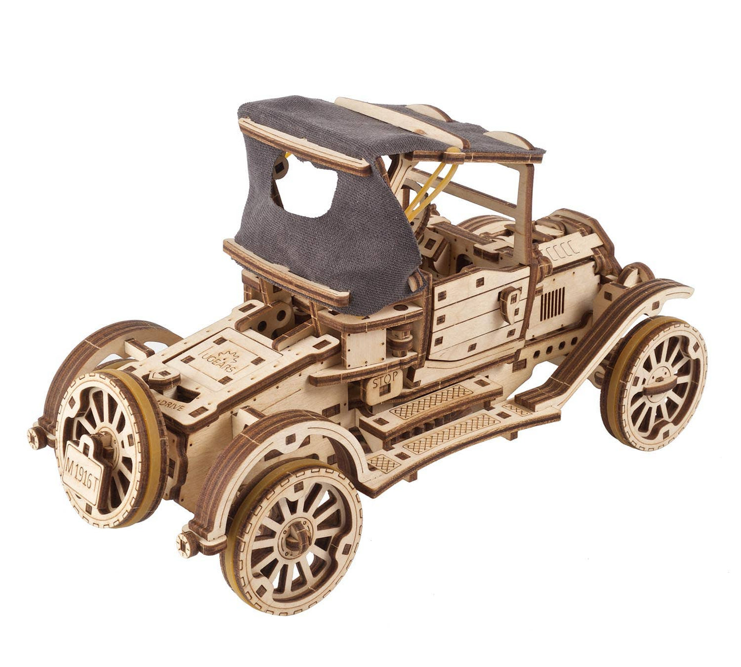 UGears Retro Car UGR-T -Wooden 3D Puzzles - DIY