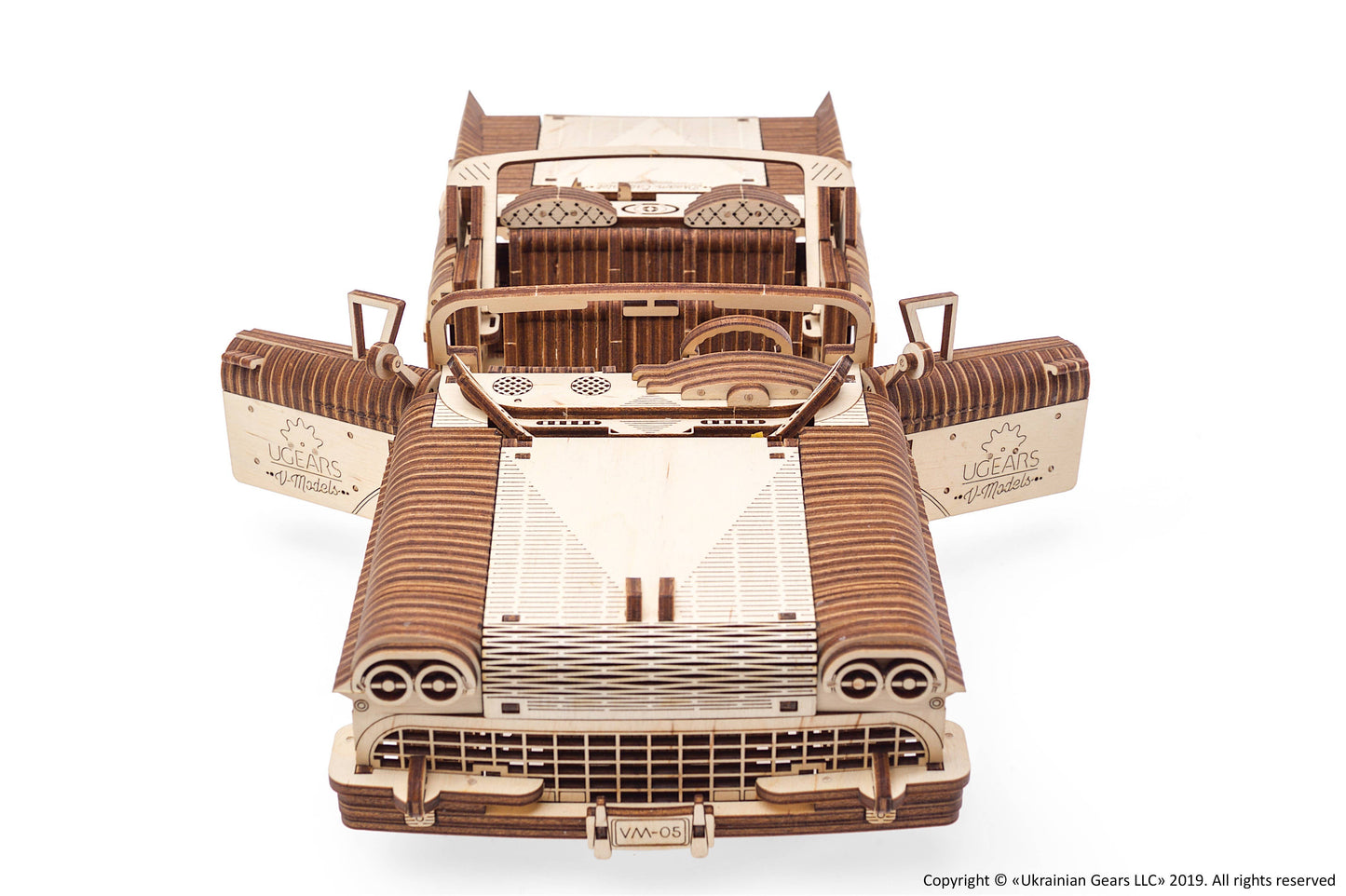 UGears Dream Cabriolet -Wooden 3D Puzzles - DIY