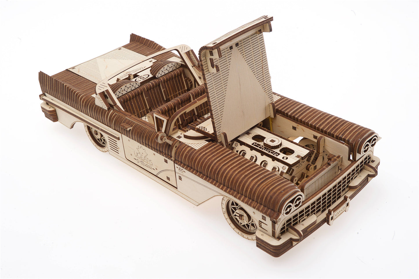 UGears Dream Cabriolet -Wooden 3D Puzzles - DIY