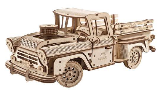 UGears Pickup Lumberjack -Wooden 3D Puzzles - DIY