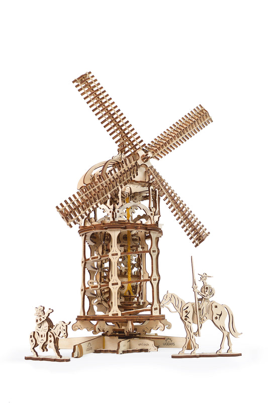 UGears Tower Windmill -Wooden 3D Puzzles - DIY