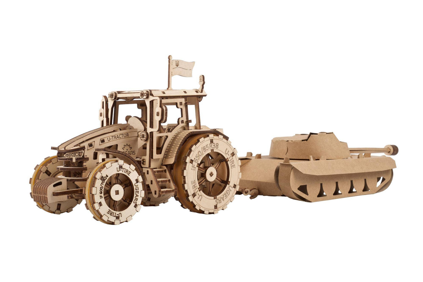 UGears The Tractor wins -Wooden 3D Puzzles - DIY