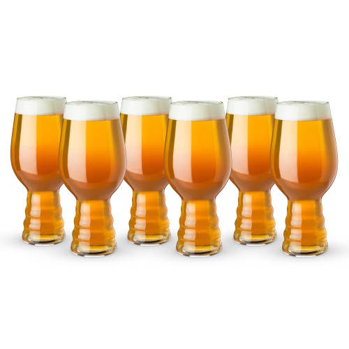 Craft Beer - Crystal IPA Glasses - Set of 6