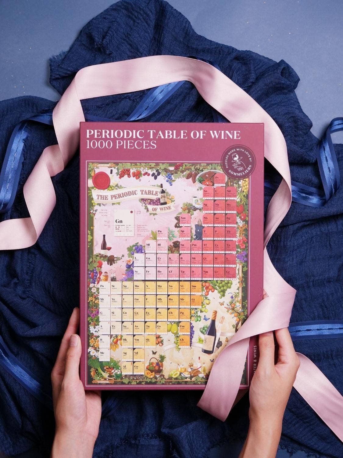 Periodic Table of Wine Puzzle Made in USA
