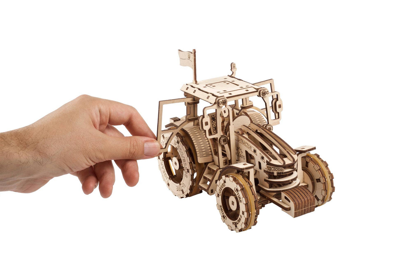 UGears The Tractor wins -Wooden 3D Puzzles - DIY