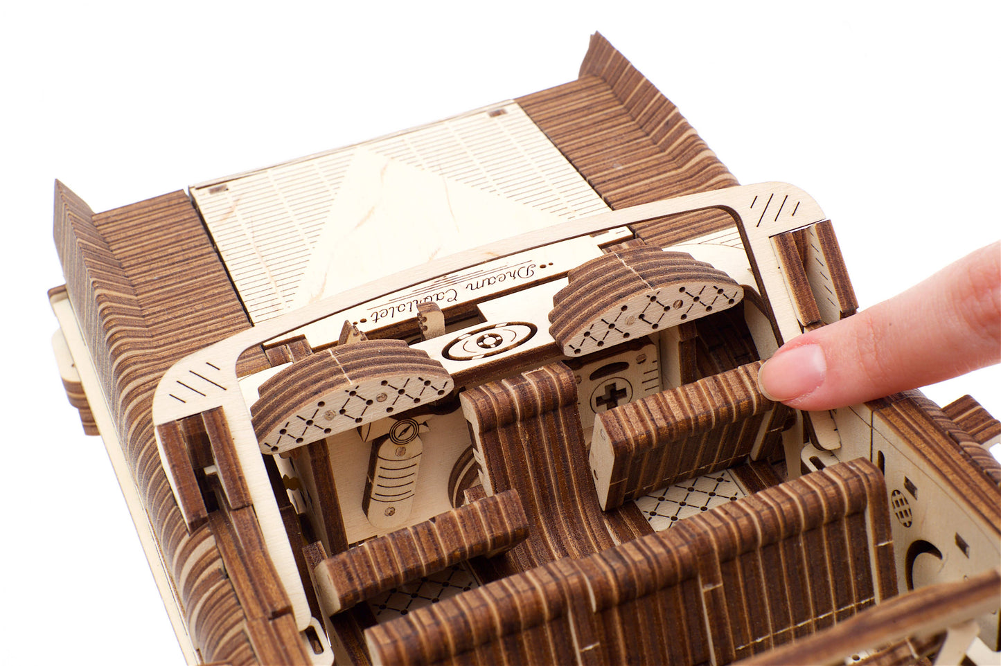 UGears Dream Cabriolet -Wooden 3D Puzzles - DIY