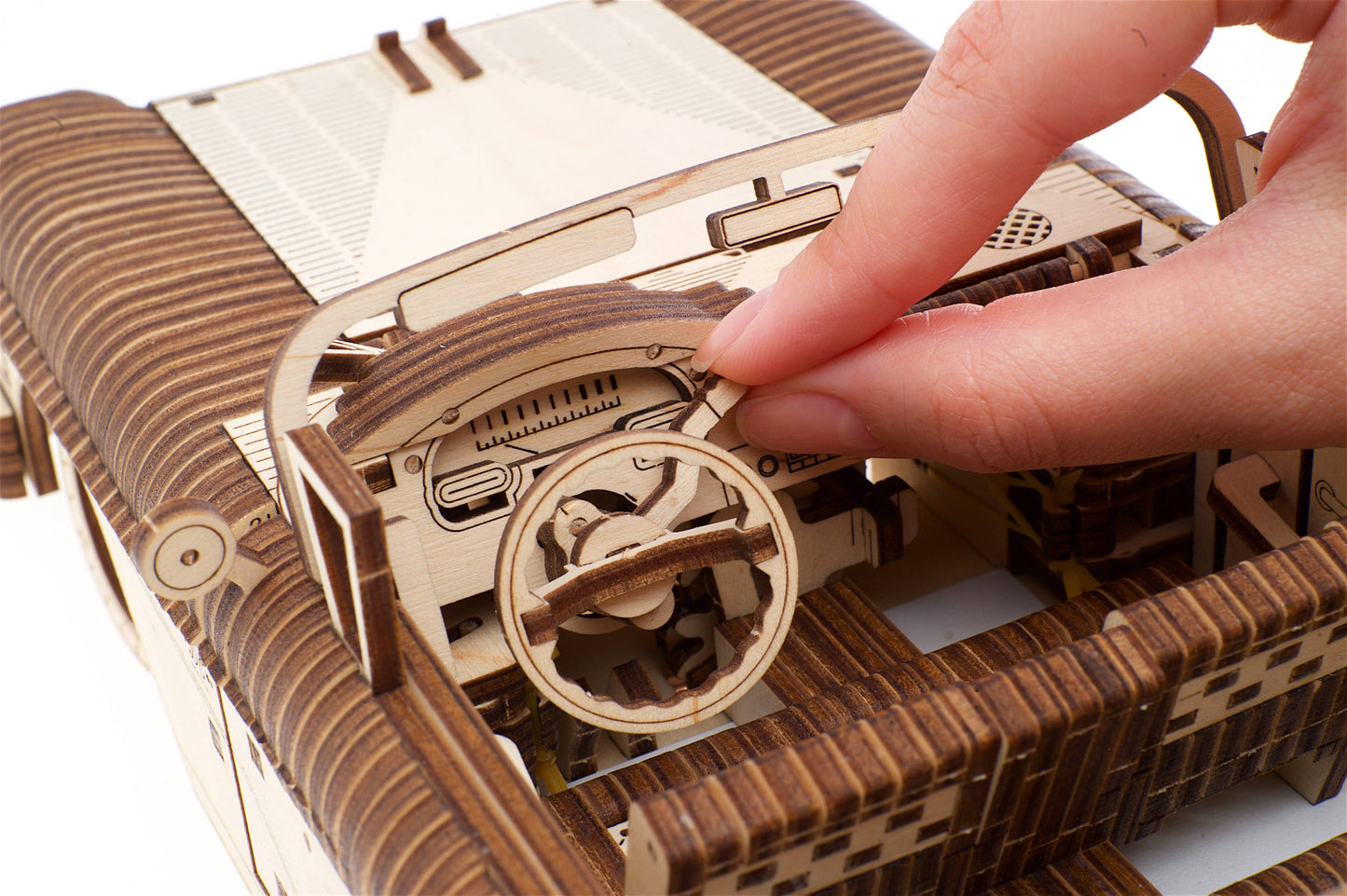 UGears Dream Cabriolet -Wooden 3D Puzzles - DIY