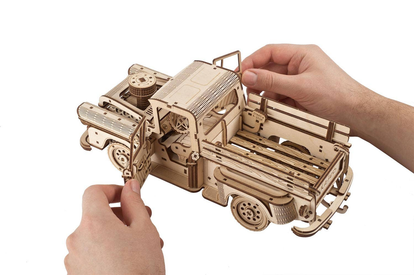 UGears Pickup Lumberjack -Wooden 3D Puzzles - DIY