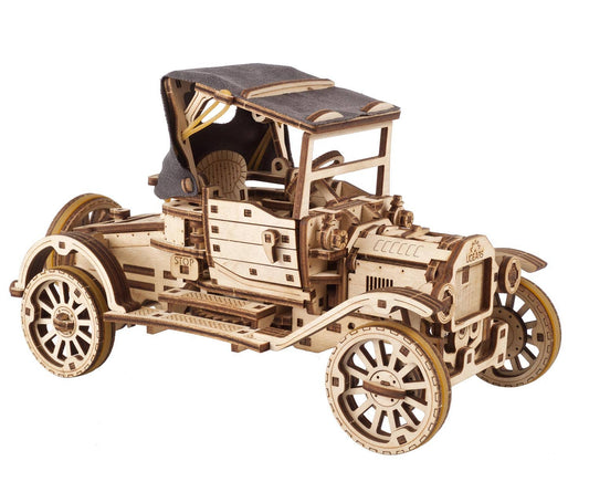 UGears Retro Car UGR-T -Wooden 3D Puzzles - DIY