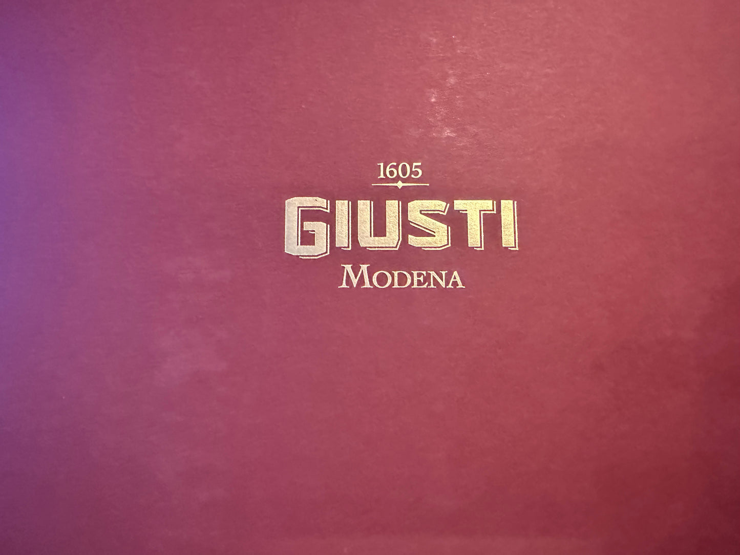 Made in Italy Giusti Historical Trio Balsamic Vinegar of Modena Gift Set