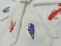Red Sea Inspired Ukrainian Embroidered Napkins