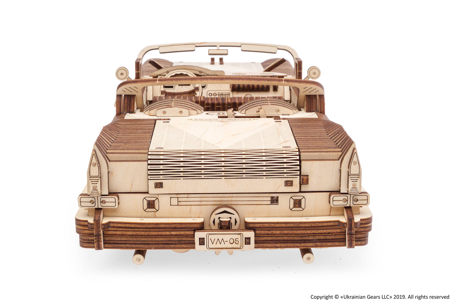 UGears Dream Cabriolet -Wooden 3D Puzzles - DIY