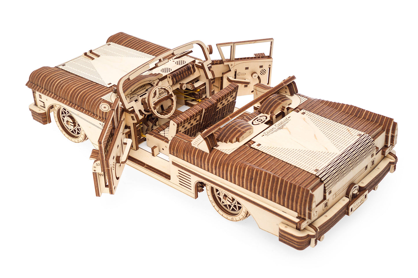UGears Dream Cabriolet -Wooden 3D Puzzles - DIY