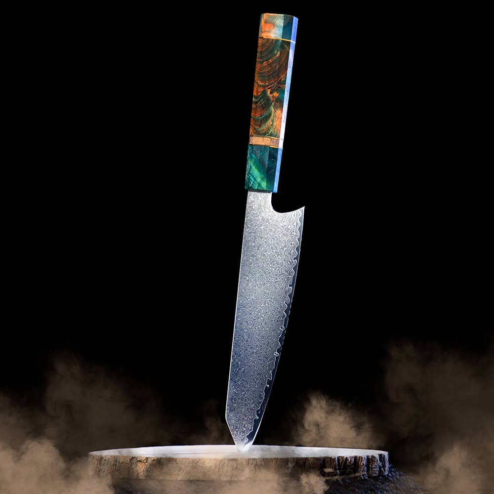 67-Layer Japanese VG10 Damascus Steel Kiritsuke Chef's Knife
