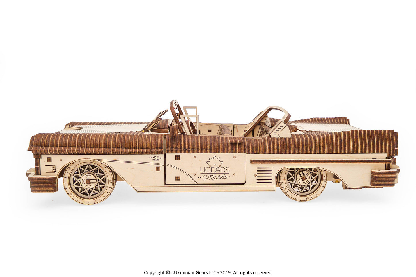 UGears Dream Cabriolet -Wooden 3D Puzzles - DIY
