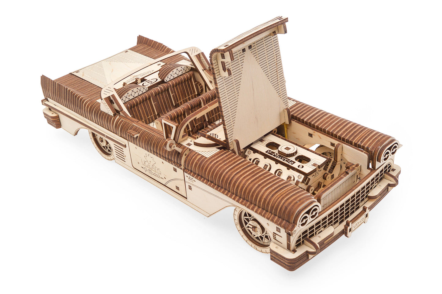 UGears Dream Cabriolet -Wooden 3D Puzzles - DIY