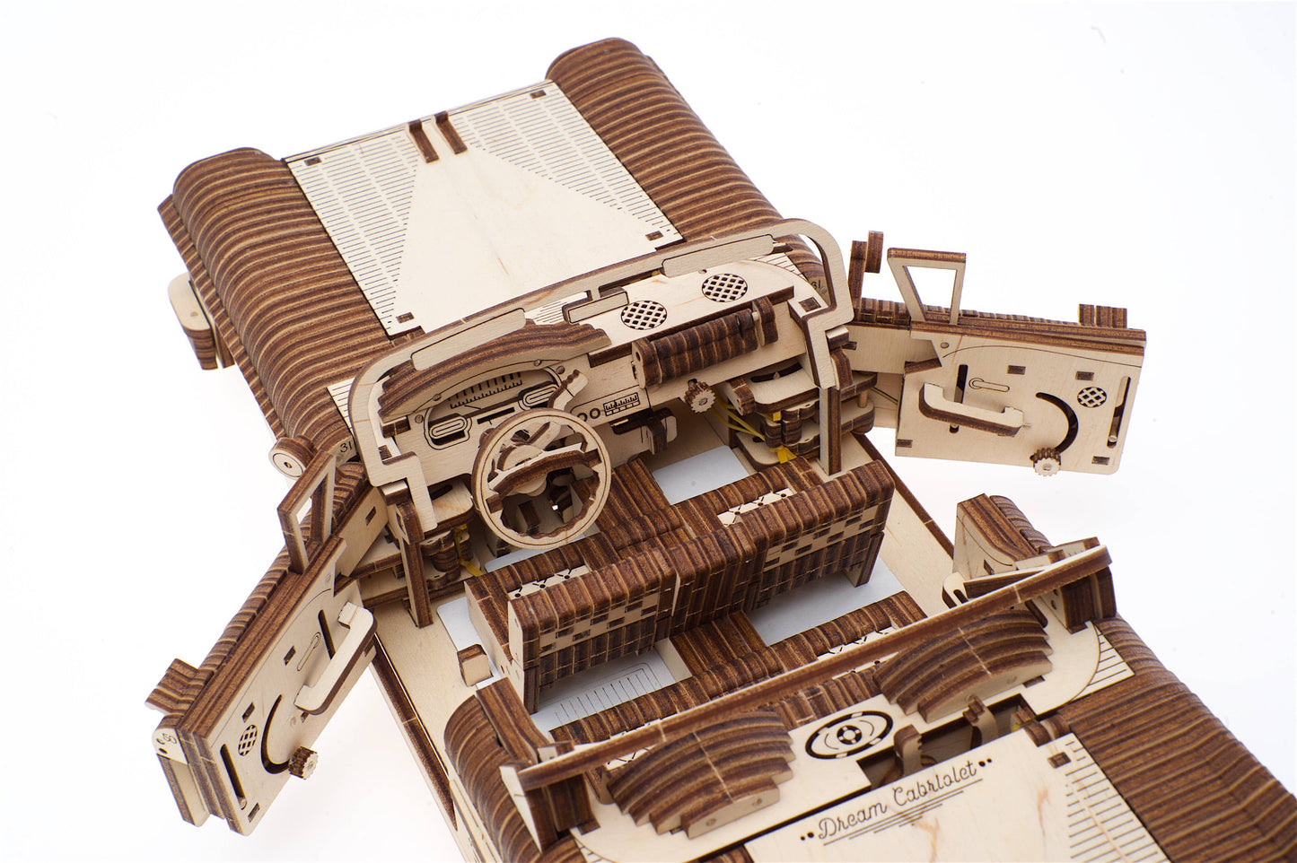 UGears Dream Cabriolet -Wooden 3D Puzzles - DIY