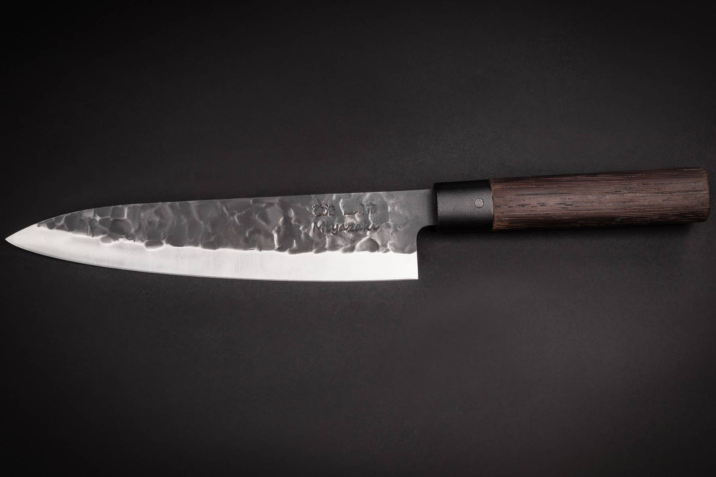 TAKAHIRO MIYAZAKI-8" Gyotu-Chef's knife with Wenge wood handle in wooden box