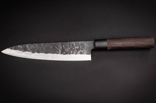 TAKAHIRO MIYAZAKI-8" Gyotu-Chef's knife with Wenge wood handle in wooden box