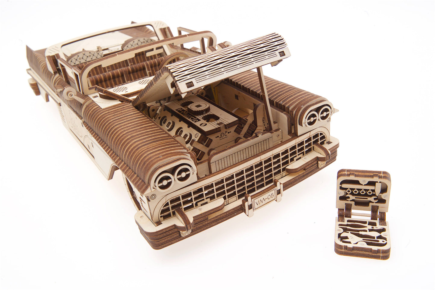 UGears Dream Cabriolet -Wooden 3D Puzzles - DIY