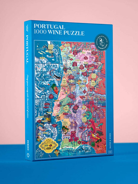 Made in USA Portugal Wine Puzzle