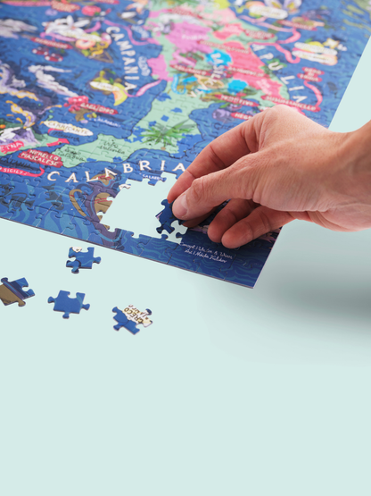 Italy Wine Puzzle Made in USA