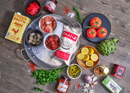 Made in Spain Matiz Paella Pan - 13" Diameter