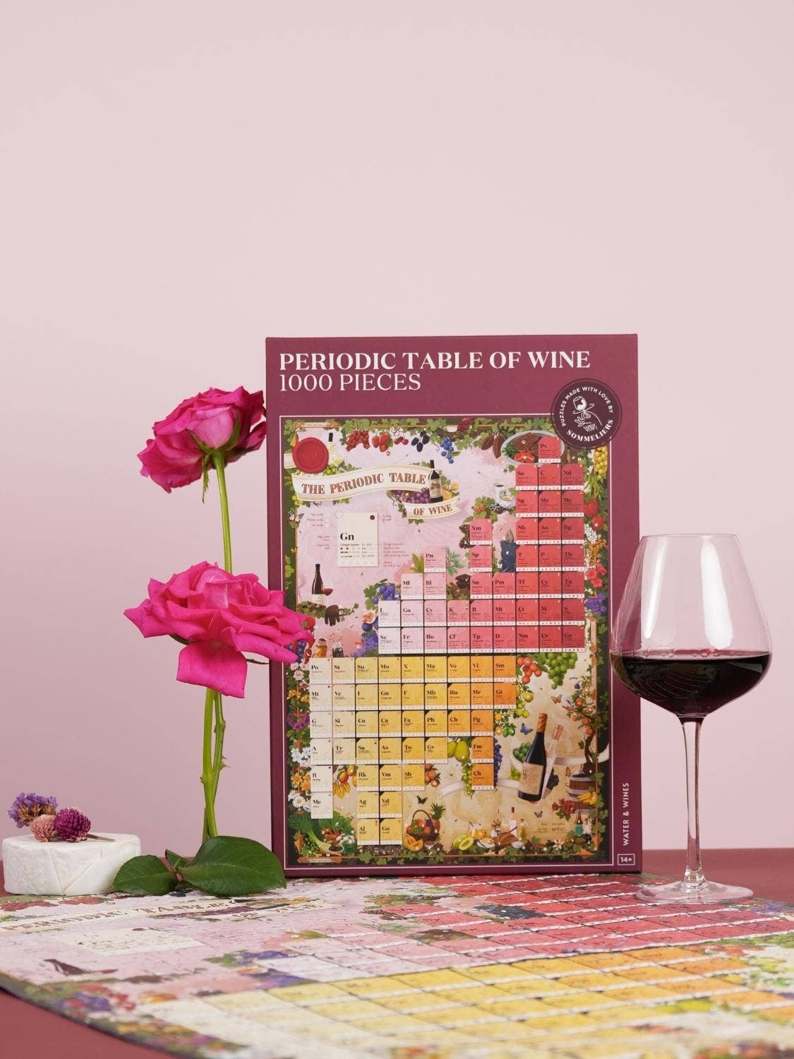Periodic Table of Wine Puzzle Made in USA