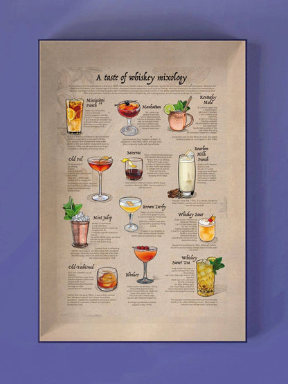 Made in USA Bourbon Whiskey Puzzle - Kentucky & Tennessee