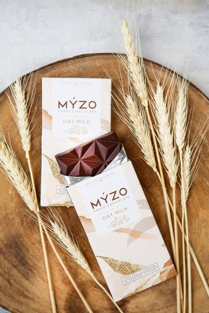 MYZO Oat Milk Chocolate | 48% Vegan Bar with Single-Origin Cacao Made in Ukraine