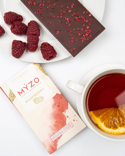 MYZO Raspberry Dark Chocolate | 70% Single-Origin Cacao Made in Ukraine