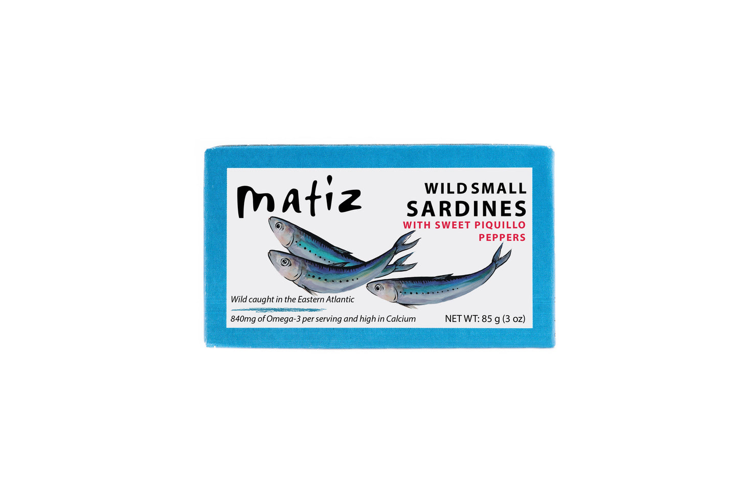 Matiz Sardinillas with Piquillo - 3oz Tin Packed in Spain