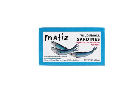 Matiz Sardinillas with Piquillo - 3oz Tin Packed in Spain