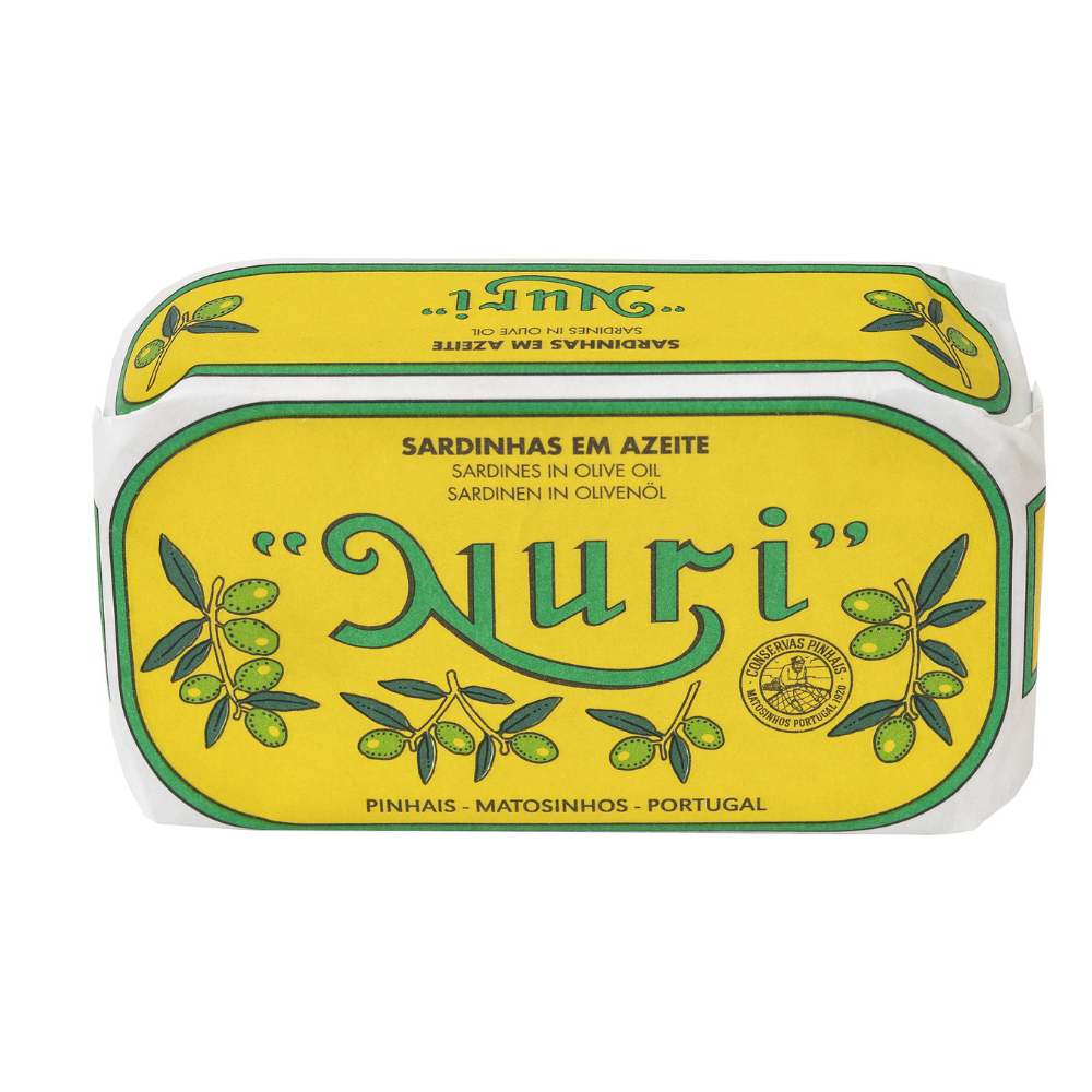 Packed in Portugal Nuri Sardines in Olive Oil