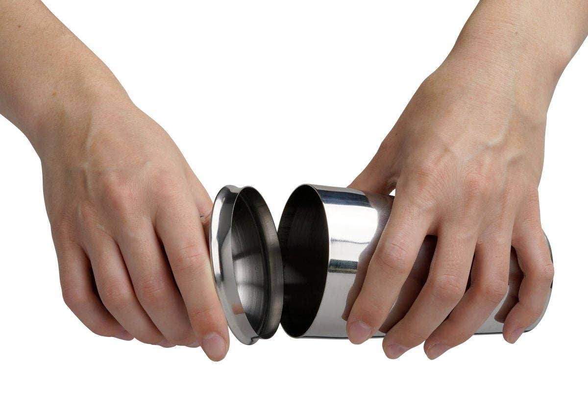 Personal Size Stainless Steel Cocktail Shaker 13.53 Ounces