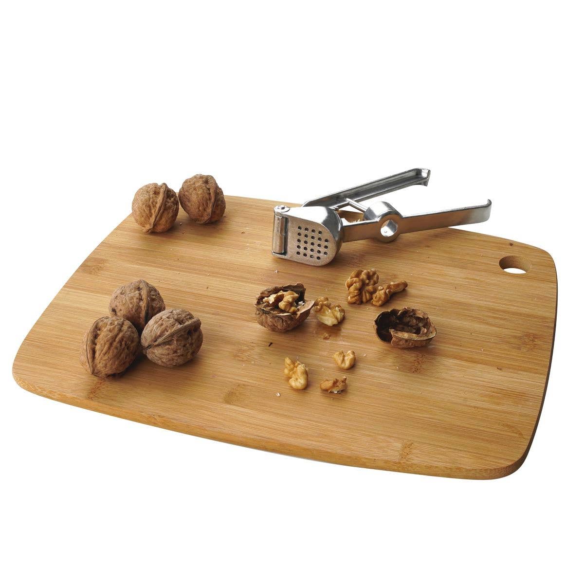 3-in-1 garlic press, pitter, nutcracker