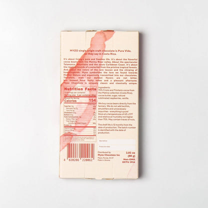 MYZO Raspberry Dark Chocolate | 70% Single-Origin Cacao Made in Ukraine