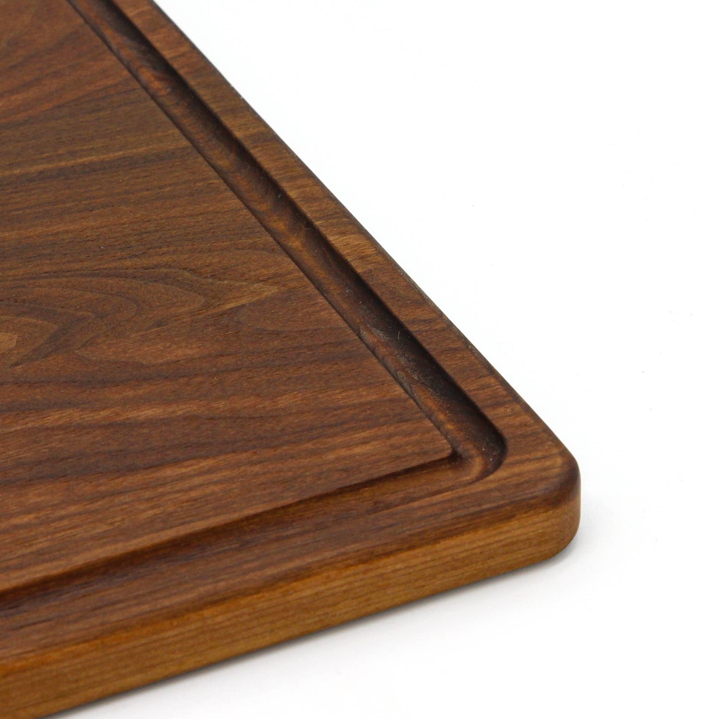 Large USA Made Premium Walnut Cutting Board 18x12" With Juice Groove