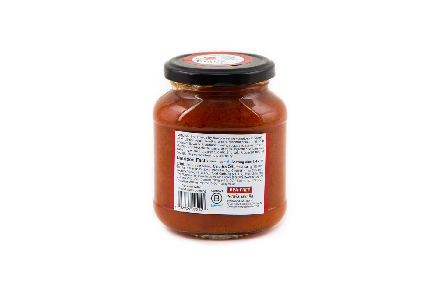 Made in Spain Matiz Paella Sofrito - 12.3oz Jar