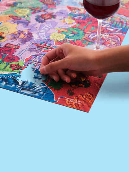 Made in USA Portugal Wine Puzzle