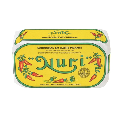 Nuri Spiced Sardines in Olive Oil Packed in Portugal