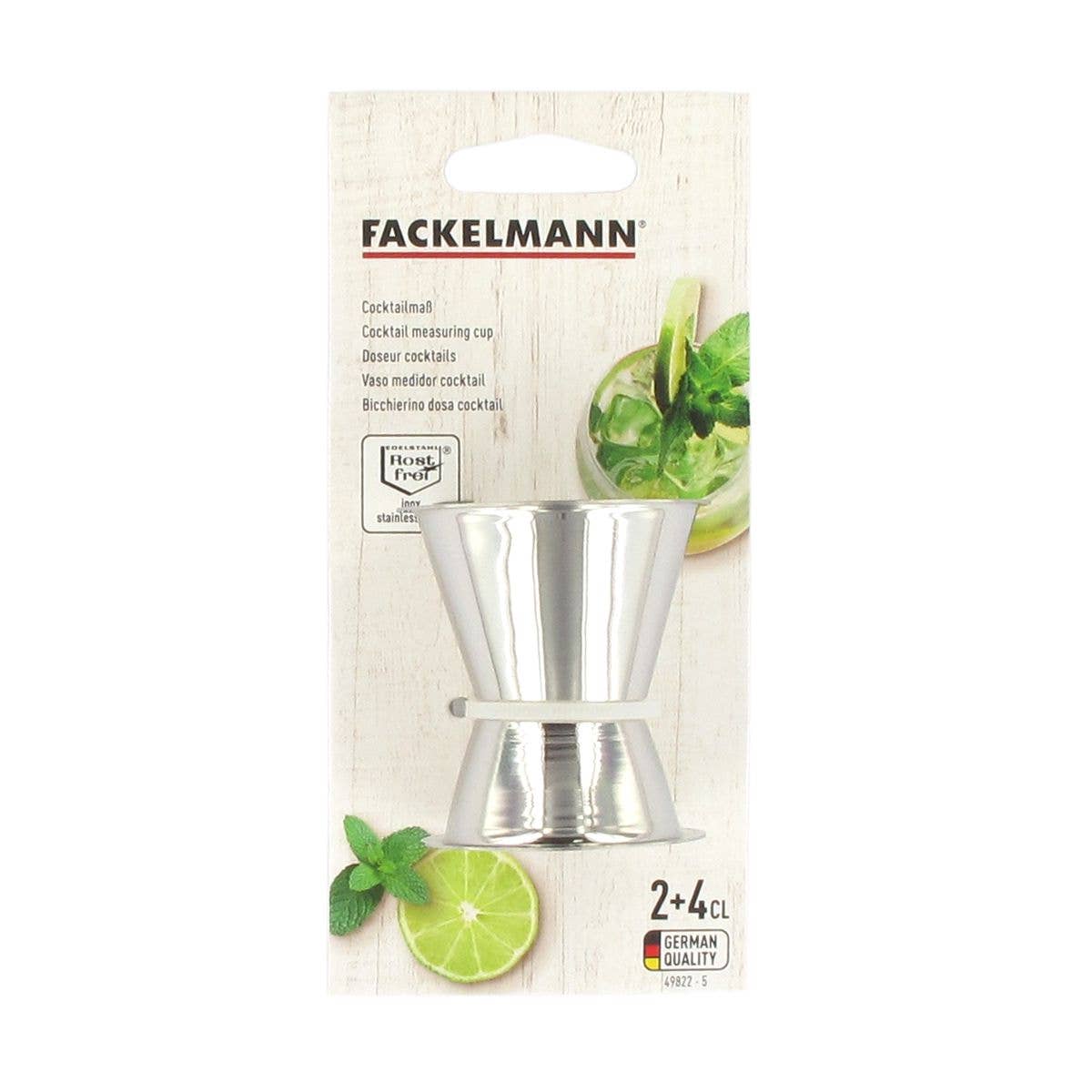 Metric Jigger Cocktail Measuring Cup 1.5 Ounce/.7 Ounce 2CL/4CL