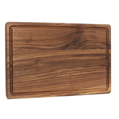 Large USA Made Premium Walnut Cutting Board 18x12" With Juice Groove