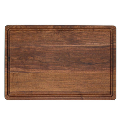 Large USA Made Premium Walnut Cutting Board 18x12" With Juice Groove
