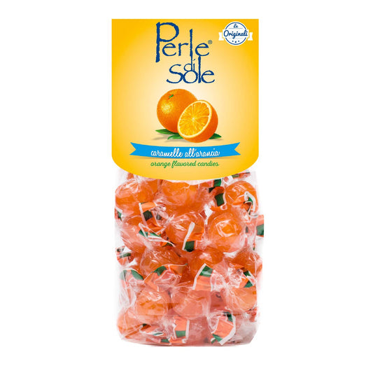 Perle di Sole Original Orange Drops from Sorrento (7.05 oz Bag) Made in Italy