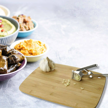 3-in-1 garlic press, pitter, nutcracker