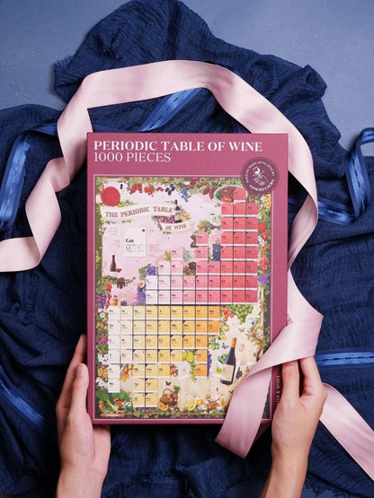 Periodic Table of Wine Puzzle Made in USA