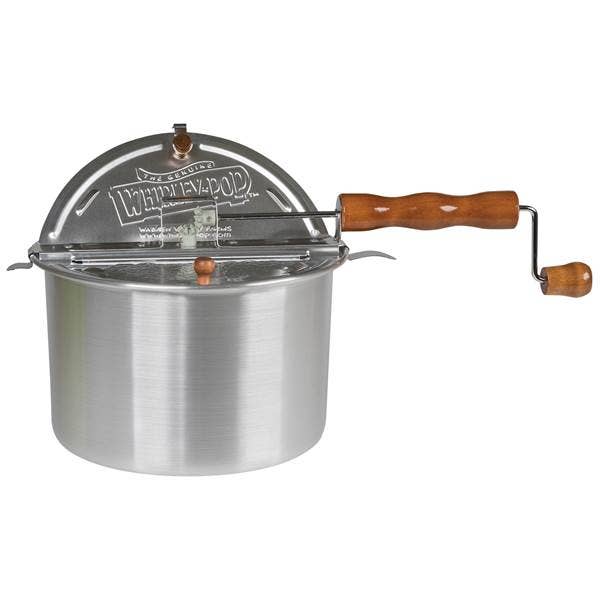 Assembled in USA 6-Quart Aluminum Whirley Popcorn Popper