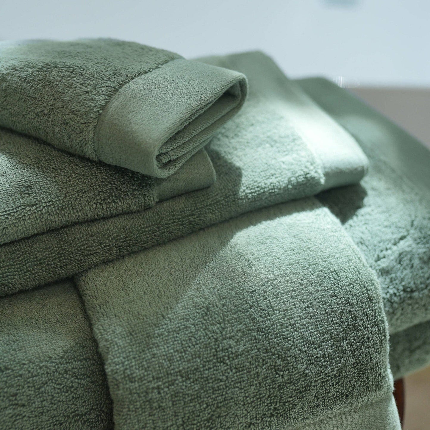 Made in Portugal Organic Cotton Oasis Bath Towel Sets