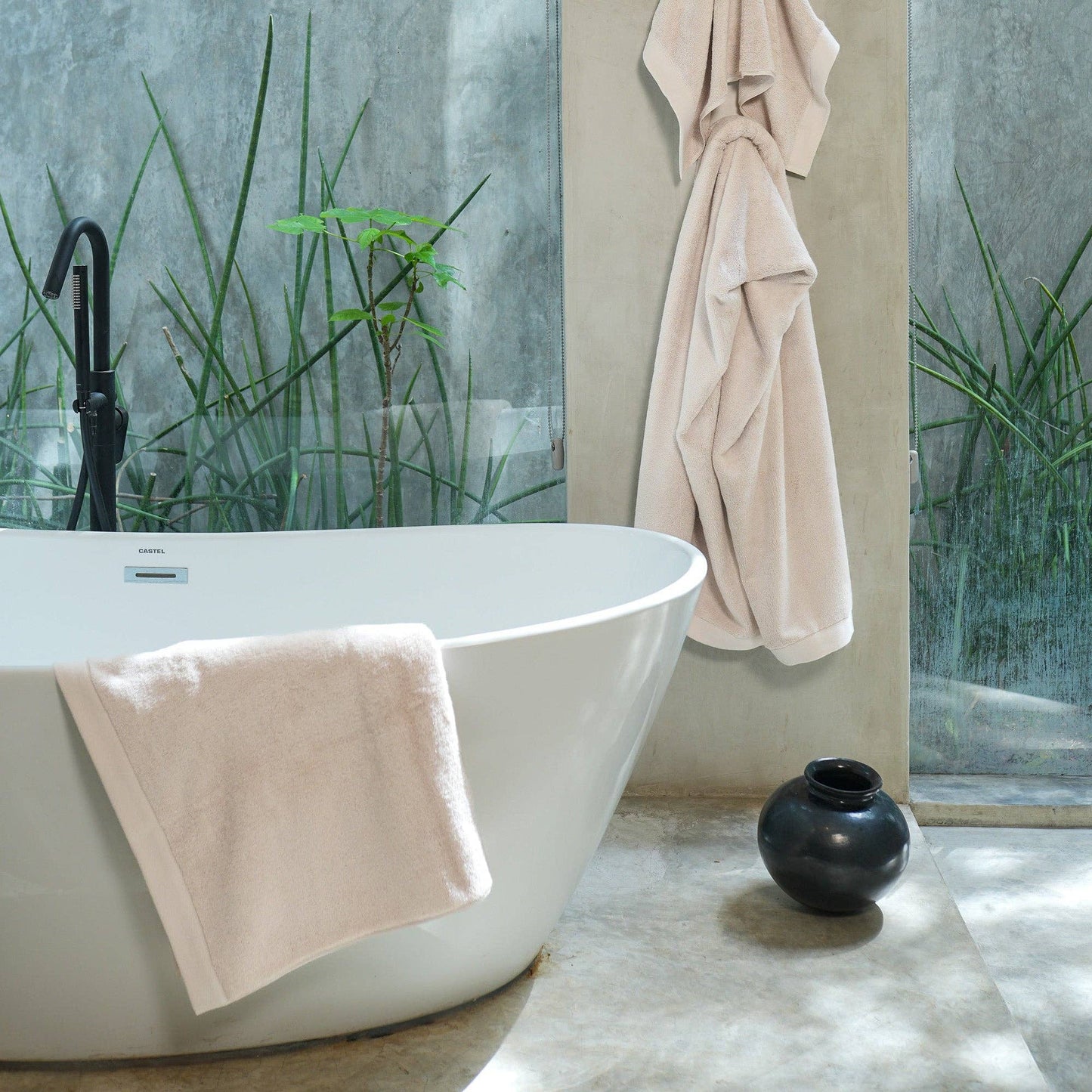 Made in Portugal Organic Cotton Oasis Bath Towel Sets